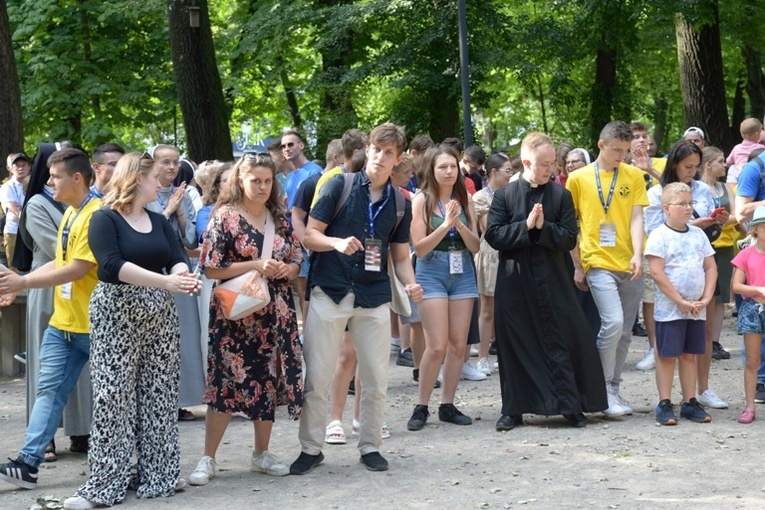 Koncert zespołu Tylko Ty na zakończenie obozu FDNT