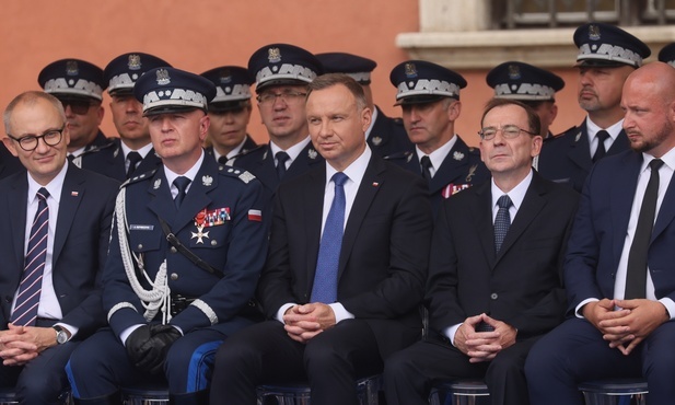 Prezydent: zawsze będę stał przy polskiej policji