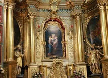 Słynący łaskami obraz św. Anny w Lubartowie.