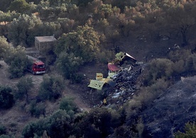 Zginęli dwaj piloci samolotu gaśniczego, który rozbił się na wyspie Eubea