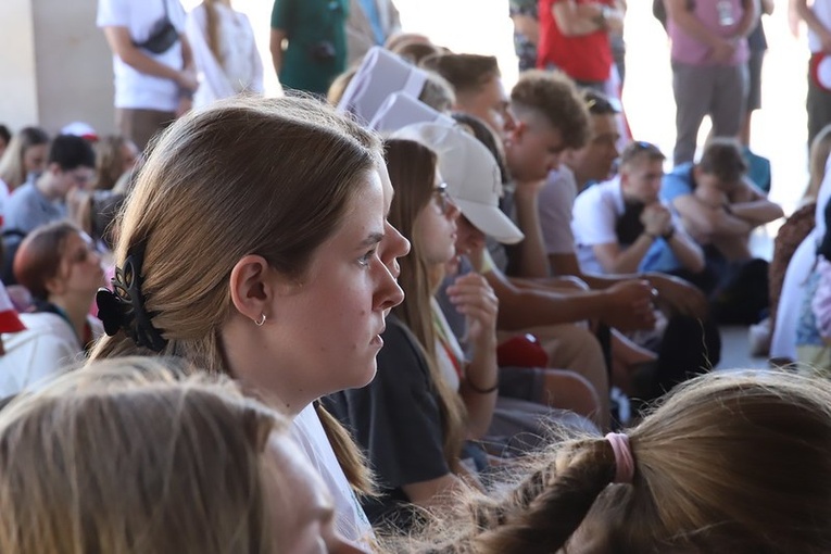 Pielgrzymi na ŚDM w Fatimie