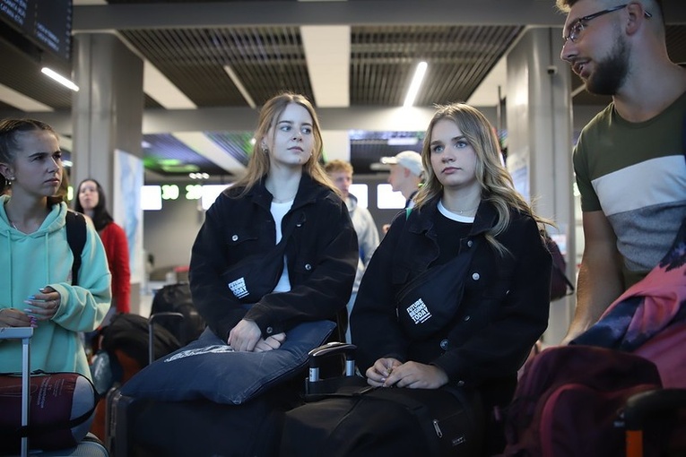 Pielgrzymi na ŚDM w Fatimie