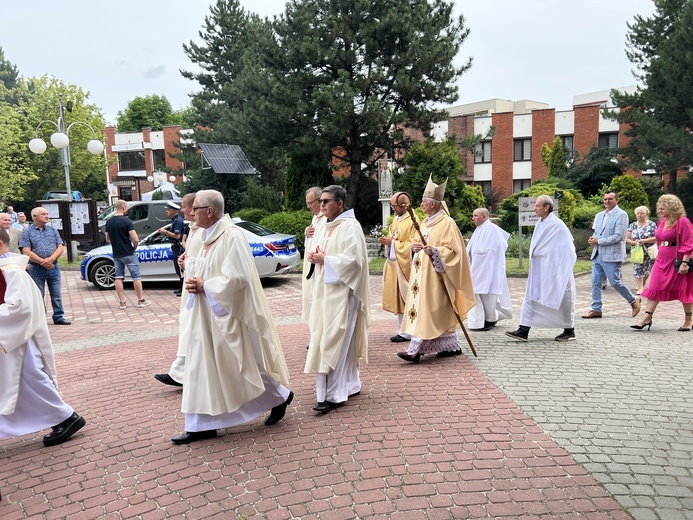 Błogosławieństwo pojazdów w Tychach