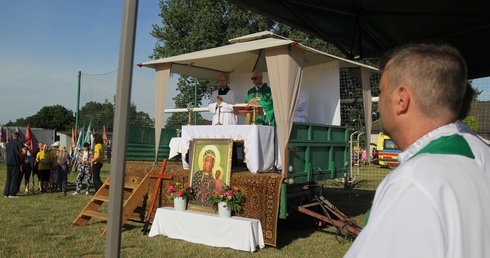 Msza święta w Zabłociu