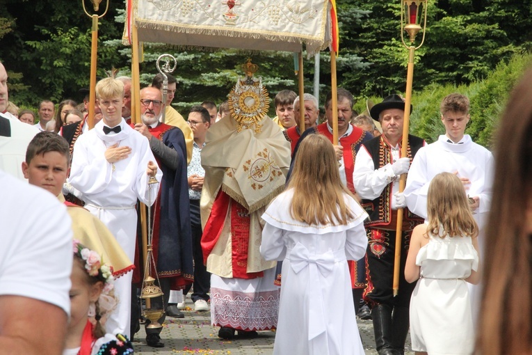 Krużlowa. Rozpoczęcie odpustu ku czci Chrystusa Przemienionego