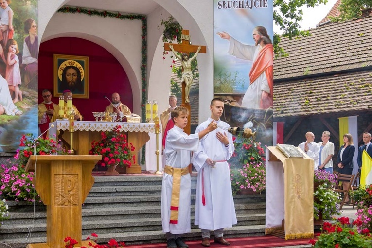 Odpust na sądekicm Taborze - dzień 1.