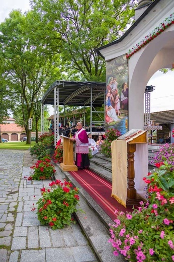 Odpust na sądekicm Taborze - dzień 1.