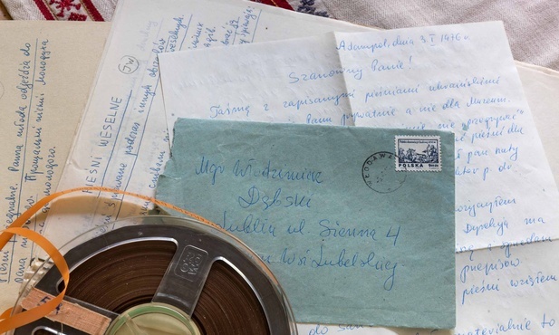 Korespondencja Jana Ignaciuka do Włodzimierza Dębskiego. Zbiory Folkloru Muzycznego Muzeum Wsi Lubelskiej.