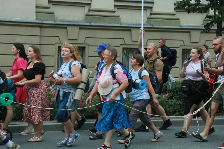 Początek pielgrzymkowej drogi