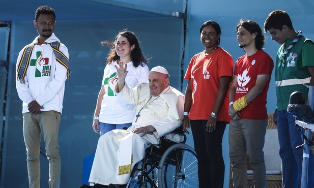 Papież do uczestników ŚDM: w Kościele jest miejsce dla wszystkich