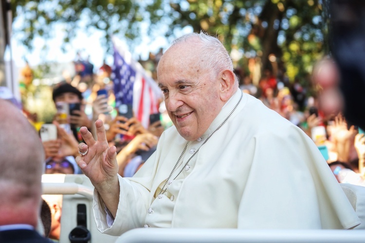 Spotkanie z Franciszkiem w parku Edwarda VII