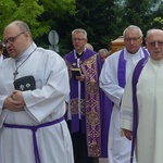 Uroczystości pogrzebowe śp. ks. Franciszka Płonki na os. Karpackim w Bielsku-Białej