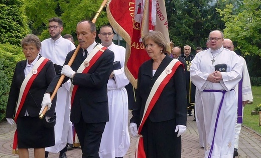 Uroczystości pogrzebowe śp. ks. Franciszka Płonki na os. Karpackim w Bielsku-Białej