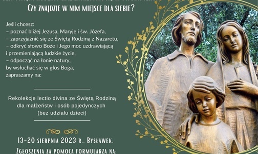 Żeby usłyszeć, trzeba zamilknąć – zaproszenie na rekolekcje lectio divina dla małżeństw