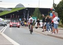 Tour de Pologne. Michał Kwiatkowski ósmy w jeździe na czas w Katowicach