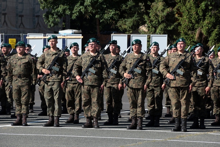 Przysięga wojskowa kapelanów rezerwy z całej Polski 2023