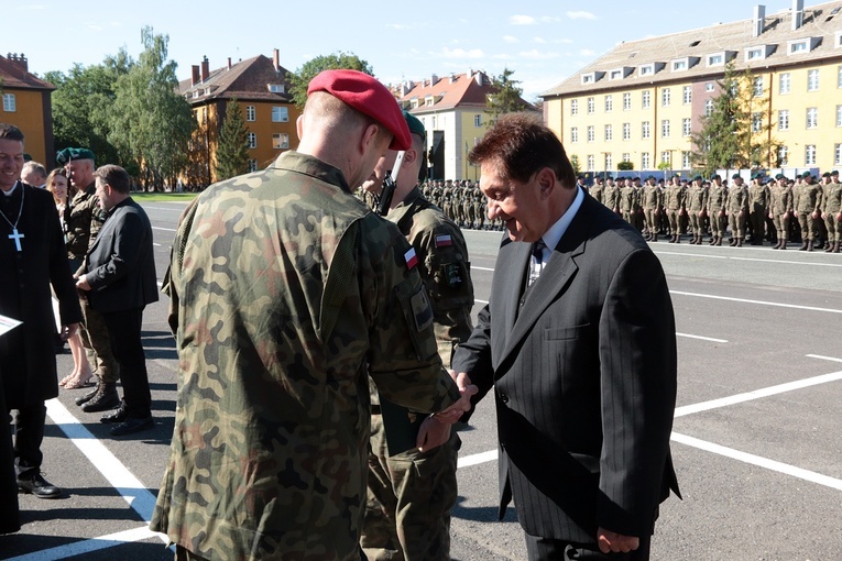 Przysięga wojskowa kapelanów rezerwy z całej Polski 2023