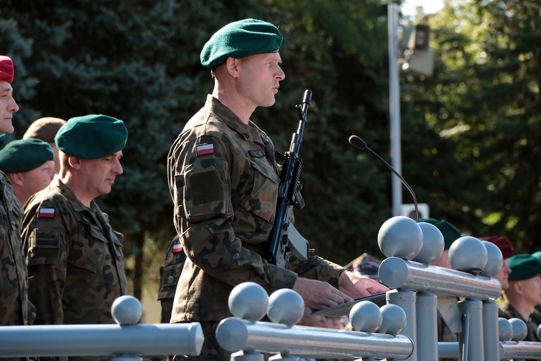 Przysięga wojskowa kapelanów rezerwy z całej Polski 2023