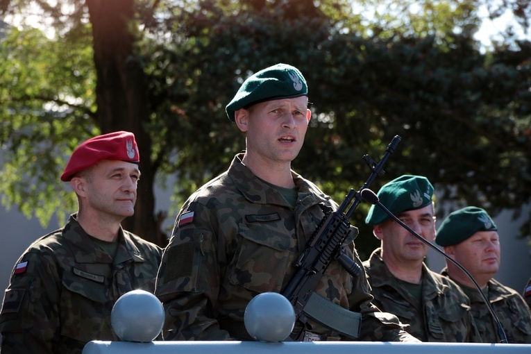 Przysięga wojskowa kapelanów rezerwy z całej Polski 2023