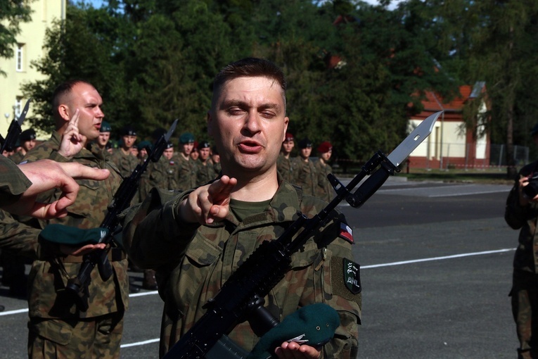 Przysięga wojskowa kapelanów rezerwy z całej Polski 2023