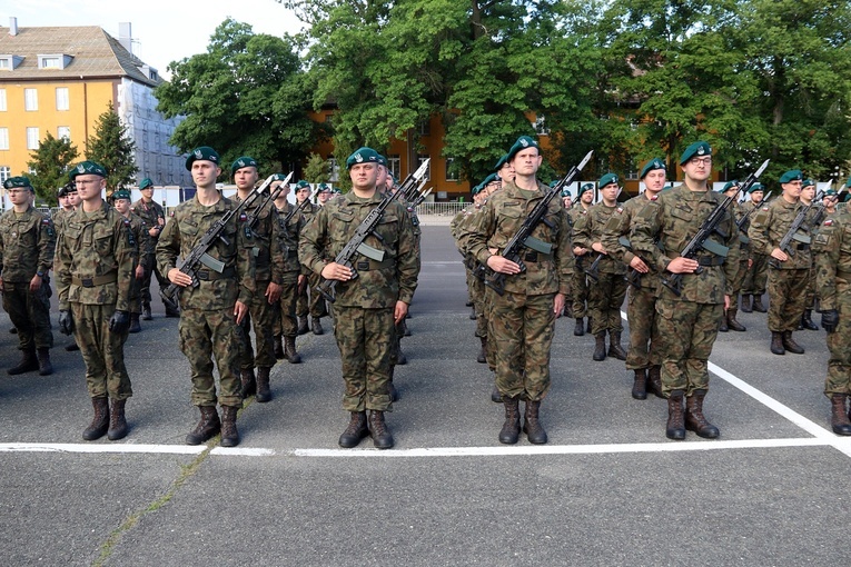 Przysięga wojskowa kapelanów rezerwy z całej Polski 2023