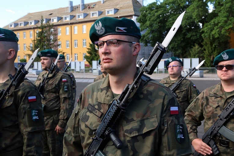 Przysięga wojskowa kapelanów rezerwy z całej Polski 2023