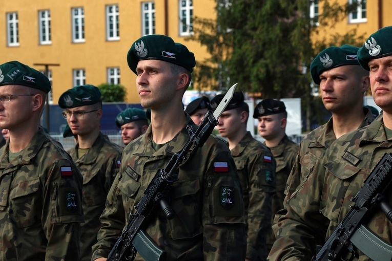 Przysięga wojskowa kapelanów rezerwy z całej Polski 2023