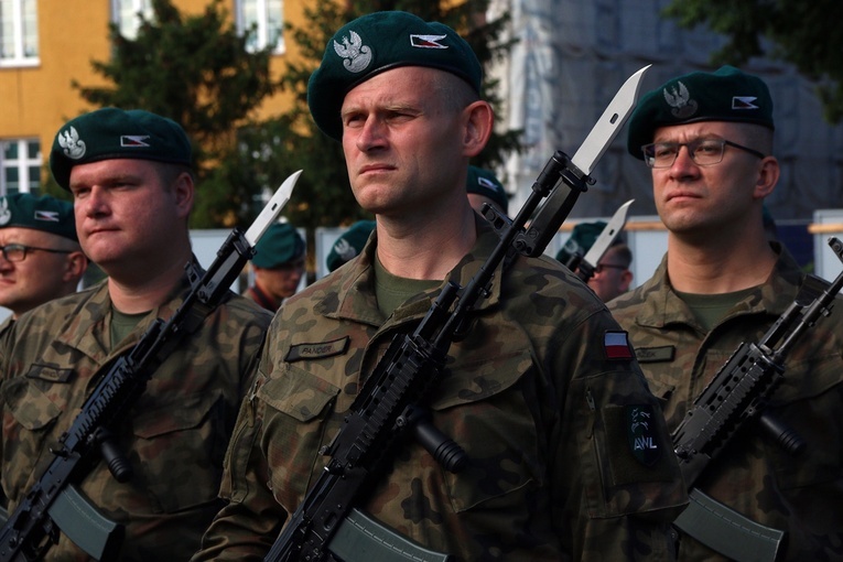 Przysięga wojskowa kapelanów rezerwy z całej Polski 2023