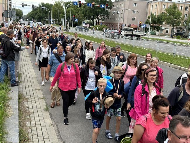 Stalowa Wola. Pielgrzymka na Jasną Górę