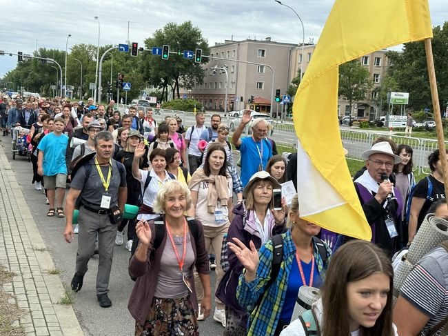 Stalowa Wola. Pielgrzymka na Jasną Górę