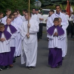 Ostatnie pożegnanie ks. prał. Franciszka Płonki w rodzinnym Zarzeczu