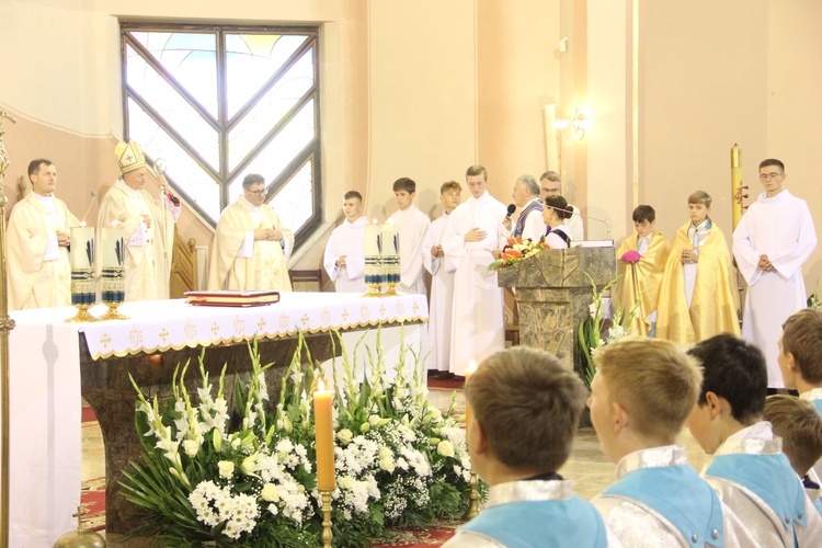 Grywałd. Poświęcenie organów