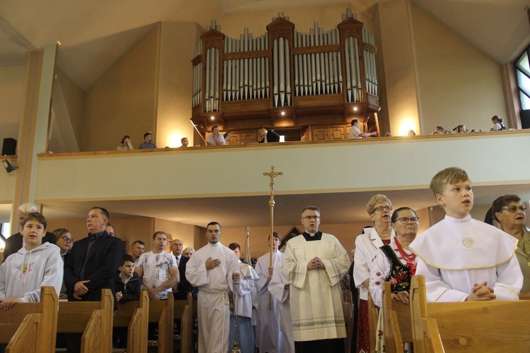 Grywałd. Poświęcenie organów