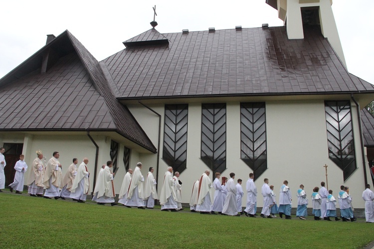 Grywałd. Poświęcenie organów