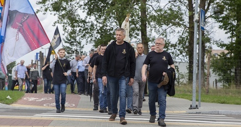 Męski Różaniec w Szczecinku