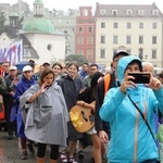 Wyjście 43. Pieszej Pielgrzymki Krakowskiej z Wawelu na Jasną Górę