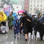 Wyjście 43. Pieszej Pielgrzymki Krakowskiej z Wawelu na Jasną Górę