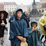 Wyjście 43. Pieszej Pielgrzymki Krakowskiej z Wawelu na Jasną Górę