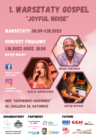 Katowice. Trwają zapisy na warsztaty Gospel "Joyful Noise"