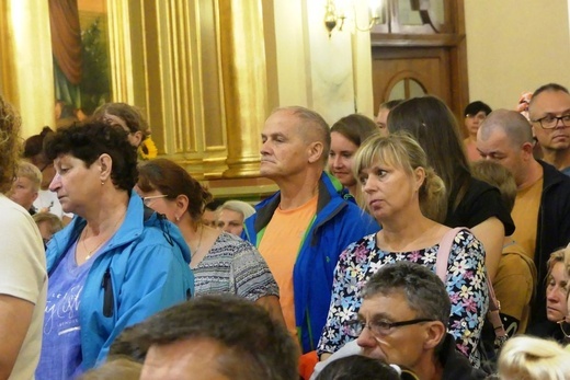 32. Piesza Pielgrzymka Diecezji Bielsko-Żywieckiej na Jasną Górę 2023 - Msza św. w Hałcnowie