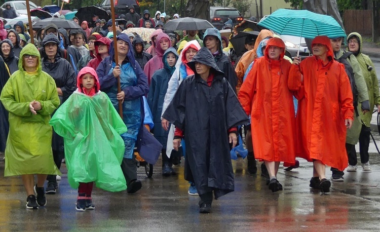 Gościna pielgrzymów hałcnowskich w Wilamowicach - 2023