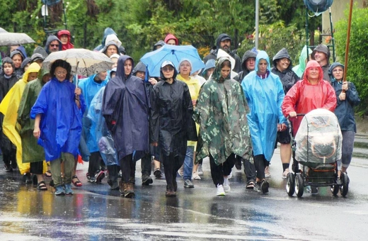 Gościna pielgrzymów hałcnowskich w Wilamowicach - 2023