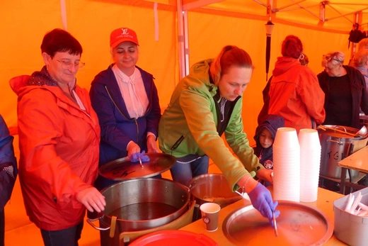 Gościna pielgrzymów hałcnowskich w Wilamowicach - 2023