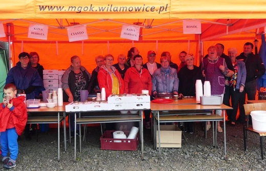 Gościna pielgrzymów hałcnowskich w Wilamowicach - 2023