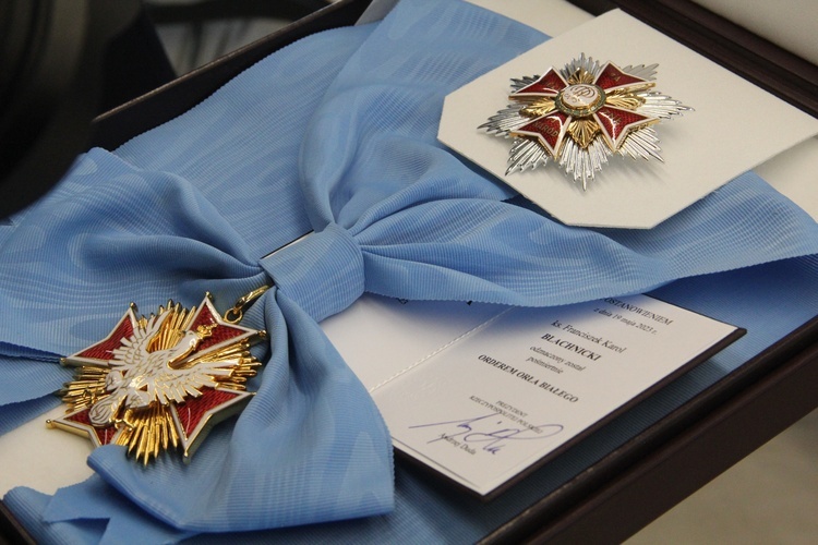 Prezydent Andrzej Duda: To jest wyjątkowy Order Orła Białego
