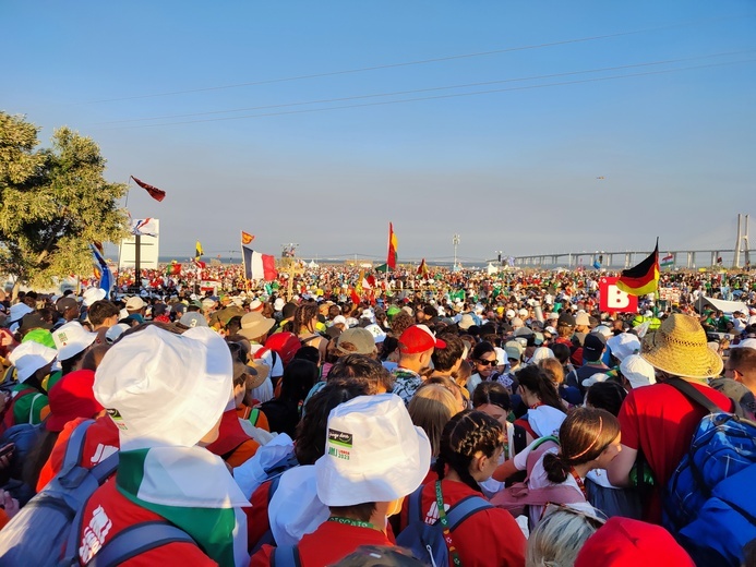 Warszawa na spotkaniu z papieżem