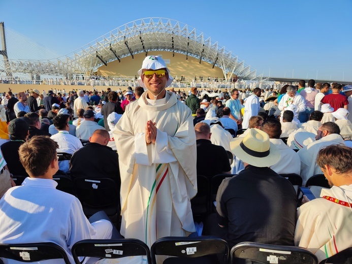 Warszawa na spotkaniu z papieżem