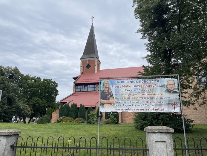 Jubileusz 16. rocznicy koronacji figury Matki Bożej Saletyńskiej