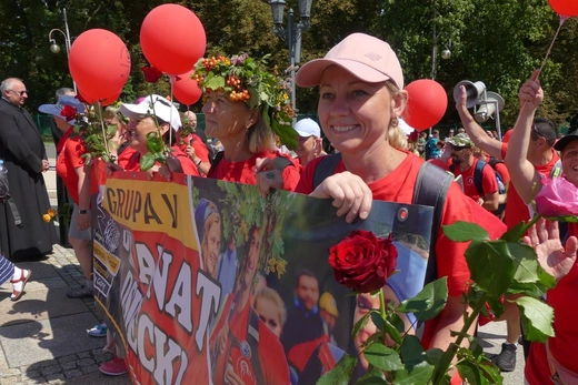 Powitanie 40. Oświęcimskiej Pieszej Pielgrzymki na Jasnej Górze - 2023