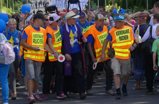 Powitanie 40. Oświęcimskiej Pieszej Pielgrzymki na Jasnej Górze - 2023